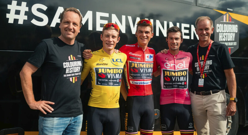 Team Jumbo-Visma writes Vuelta history with unique trilogy